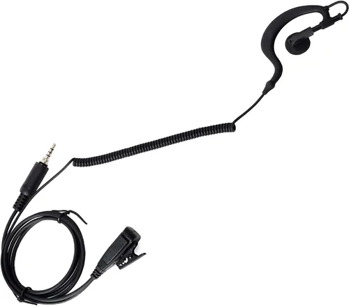 Vista 7 de UAYESOK Auricular de radio impermeable con micrófono PTT rosca auricular para Yaesu VX-6 VX-6R VX-7R VX-170 FT-270 HT Horizonte estándar HX400