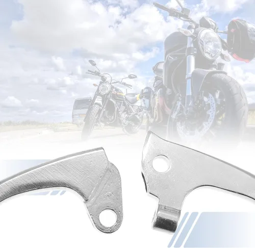 Vista 6 de X AUTOHAUX 1 par de palancas de embrague de freno para Yamaha YZ80 YZ125 TW200 XT250 TT350 XT350 XT350 motocicleta freno manillar reemplazo palancas