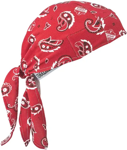 Vista 11 de Ergodyne Chill Its 6615 - Bandana de alto rendimiento Do Rag - Banda para la cabeza de terry cloth