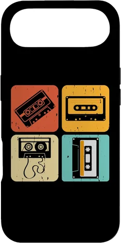 Vista 27 de Cassette Tape Music 70s 80s 90s Retro Playlist Case for iPhone 17