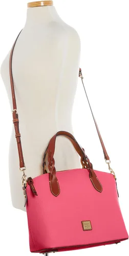 Vista 4 de Dooney & Bourke Pebble Grain Celeste - Bolso, Rosa encendido
