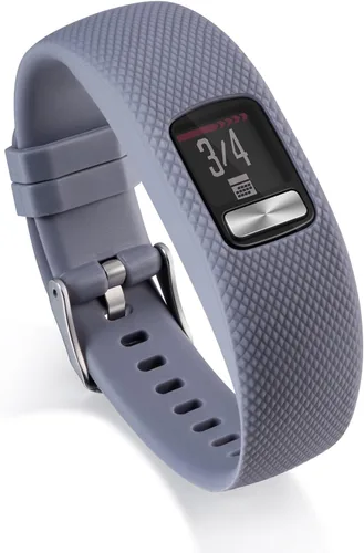 Vista 4 de Compatible con Garmin Vivofit 4 Band, correa de repuesto de silicona para Garmin Vivofit 4 (sin rastreador (10 unidades, pequeña)