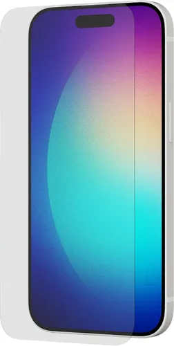 Vista 2 de Tech21 Impact Glass - Pantalla antirreflejos con protector de lente de cámara para iPhone 15 Pro Max