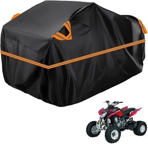 Vista 122 de Cubierta para ATV impermeable compatible con Arctic Cat H1 EFI TRV Cruiser 4x4 2011, cubierta de 210D para vehículos de 4 ruedas, cubierta para quad