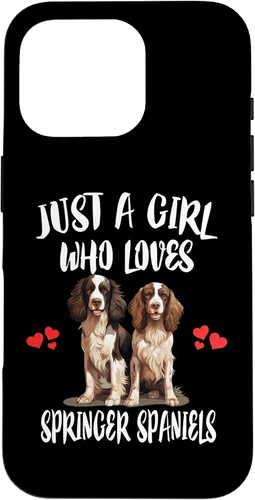 Vista 20 de Just A Girl Who Loves Springer Spaniels Dog Case for iPhone 17