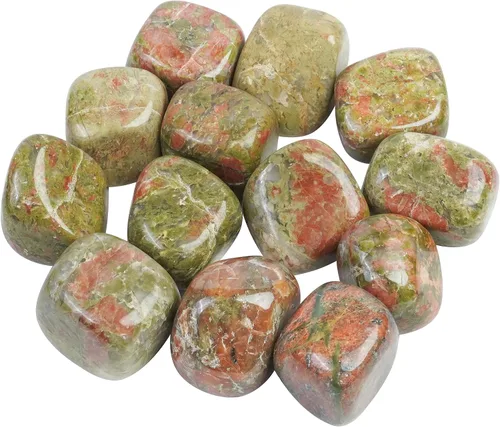 Vista 12 de BEZAVO Juego de piedras curativas de aventurina verde, 13 piezas de piedras y cristales a granel para curación, reiki, meditación, cristales