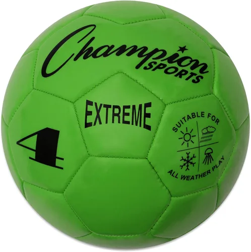 Vista 13 de Champion Sports Extreme Series - Balón de fútbol – Tamaños 3, 4, 5, tacto suave, para todo clima, alta retención de aire, pelotas de liga