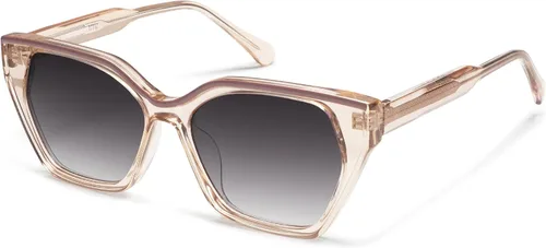 Vista 3 de Lentes de sol cuadrados de moda para mujer, elegantes lentes de sol UV400 AM6632A