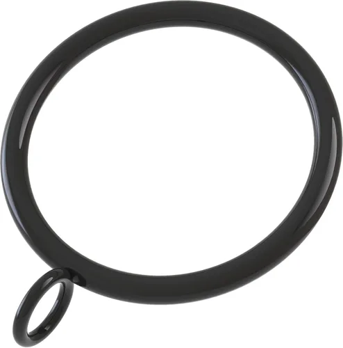 Vista 8 de 42 unidades de anillos de cortina de 1.5 pulgadas de metal con ojales deslizantes para cortinas y varillas, se ajusta a varillas de hasta 1 1/4