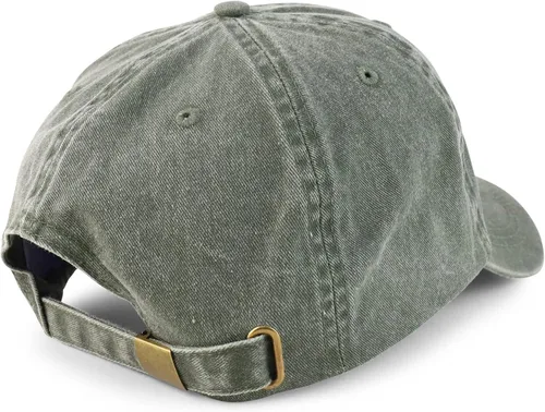 Vista 3 de Armycrew Gorra de béisbol sin estructurar teñida con pigmento de algodón lavado grande XXL