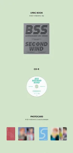 Vista 5 de BSS BooSeokSoon (Seventeen) - 1er álbum sencillo Segundo CD de viento