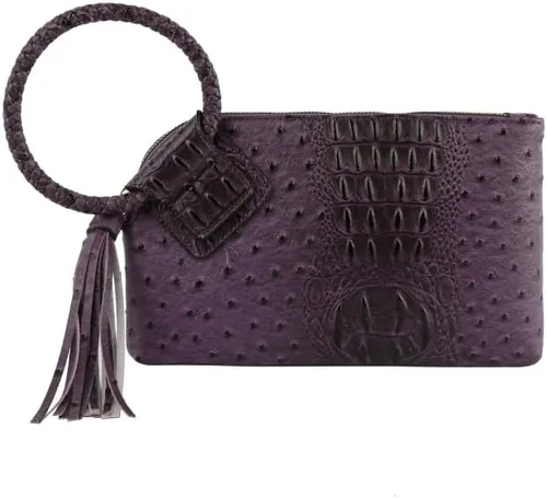 Vista 34 de Monedero de mano para mujer, cartera de noche con correa de mano, informal, formal, de cuero vegano, Metro Muse
