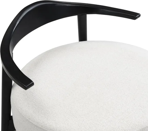 Vista 10 de Christopher Knight Home Ipomoea - Silla decorativa de respaldo bajo, silla de sala de estar, silla cómoda para dormitorio, silla auxiliar de madera