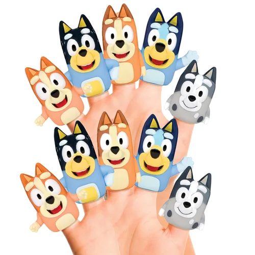Vista 12 de Disney Mickey & Friends - Juego de marionetas de dedo de 10 piezas, recuerdos de fiesta, historia educativa, juguetes flotantes para piscina y playa