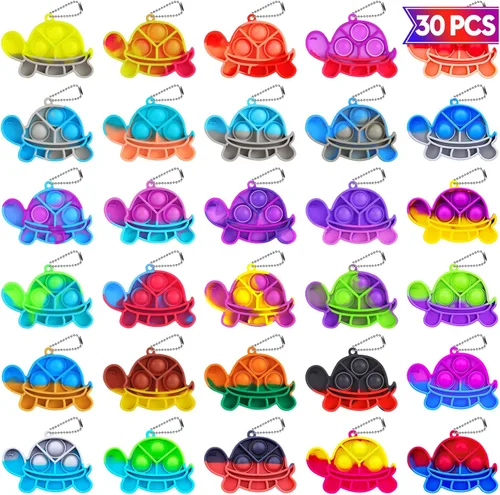 Vista 15 de Juguetes para ansiedad de Pascua Pop Fidget a granel para niños, regalos