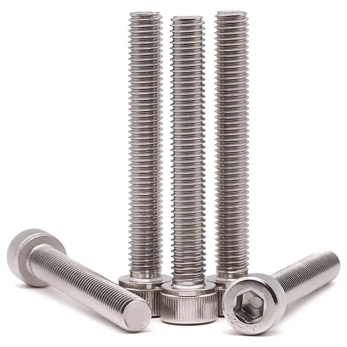 Vista 12 de Tornillos de cabeza hueca de acero inoxidable 304 18-8 de 1/4"-20 x 1", unidad hexagonal Allen, cobertura de rosca completa, paquete de 30