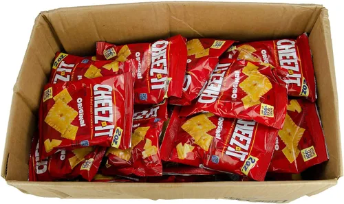 Vista 4 de CHEEZ-IT Galletas horneadas, galletas originales, bolsas de 2 onzas (paquete de 60)
