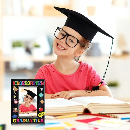 Vista 7 de SICOHOME Regalos de graduación de jardín de infantes – Marco de fotos de graduación preescolar preescolar 2026 de 4 x 6 pulgadas, regalo