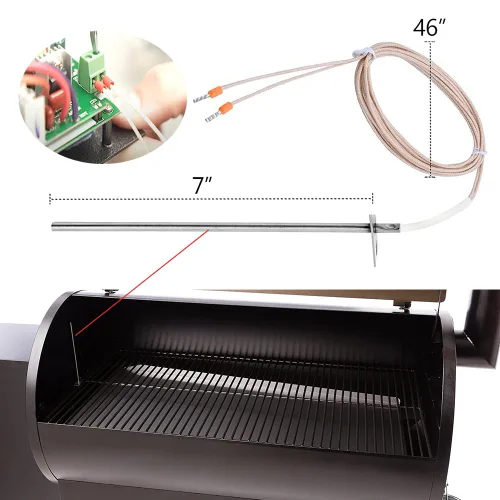 Vista 4 de Kit de termostato digital de repuesto para parrillas de pellets Traeger, controlador Traeger Pro, piezas de repuesto de panel de control
