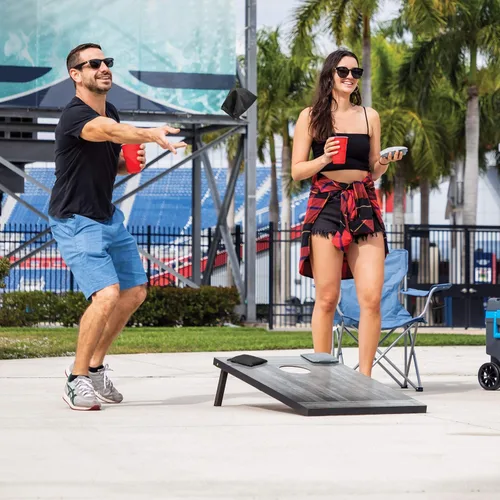 Vista 6 de Wild Sports Juego de Cornhole de madera MDF NFL de 2'x3