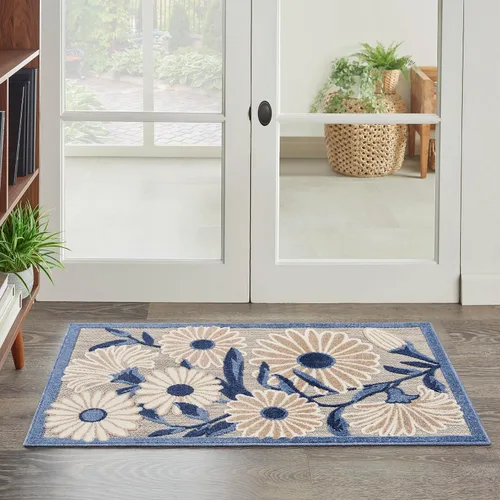 Vista 44 de Nourison Home Aloha - Alfombra beige de 2 pies 3 pulgadas x 12 pies, fácil de limpiar, no se desprende, para dormitorio, sala de estar, comedor