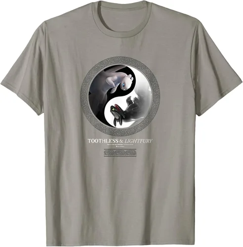 Vista 25 de Cómo entrenar a tu dragón 3 Yin Yang Dragon Camiseta