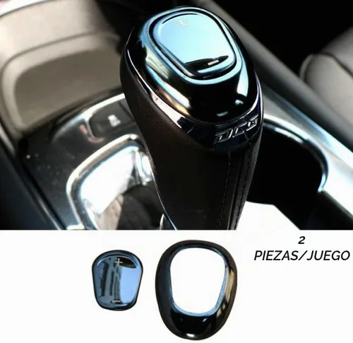 Vista 4 de para Chevrolet Cruze 2016 2017 2018 2019 Perilla de Cambio de Marcha de Palanca de Cambio de Nivel de Leva de Titanio Negro