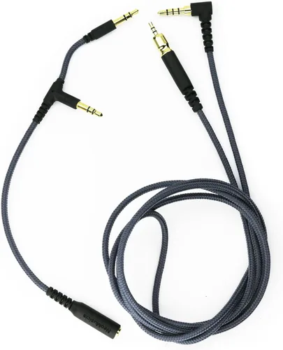 Vista 4 de NewFantasia Cable de audio de repuesto compatible con auriculares Sennheiser Game ONE, Game Zero, PC 373D, PC 37X, GSP 350, GSP 500, GSP 600 3.9 ft4