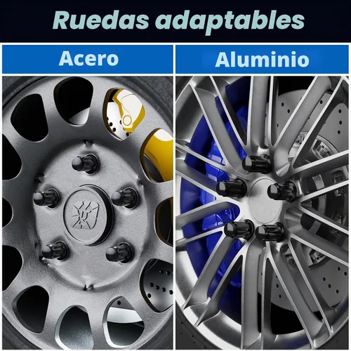 Vista 9 de Dynofit Tuercas de llanta de 1/2-20 para Explorer Wrangler, 20 piezas