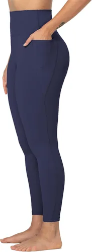 Vista 60 de Sunzel - Leggings de entrenamiento para mujer con cintura alta y control de abdomen Negro
