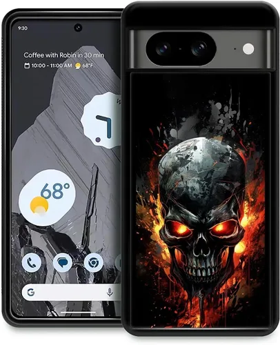 Vista 281 de Compatible con Google Pixel 4A 5G Mobile Case Creative Acrylic Panel trasero Silicona Protección Grip especialmente diseñado para Google Pixel 4A 5G
