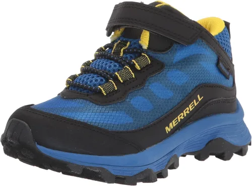 Vista 10 de Merrell Botas de senderismo unisex Moab Speed Mid Alternativo Cierre Impermeable Negro