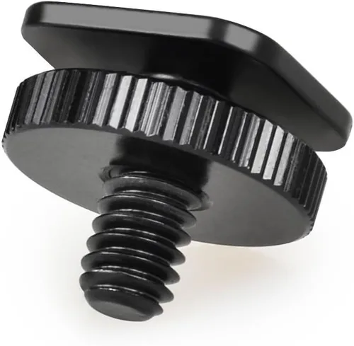 Vista 6 de Paquete de 4 tornillos adaptadores de cámara de 1/4 de pulgada: soportes versátiles de flash para plataformas de cámara DSLR, trípodes y accesorios