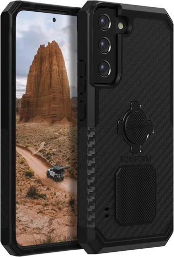 Vista 8 de Rokform - Funda para Galaxy S22, serie resistente, funda magnética con bloqueo giratorio, armadura probada contra caídas (negro)