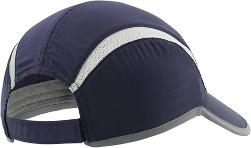 Vista 3 de connectyle plegable malla deportes cap con transpirable con rayas reflectantes Sun Runner Cap