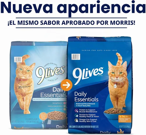 Vista 2 de 9lives alimento seco para gatos