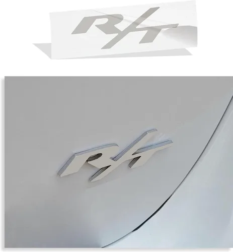 Vista 27 de R/T Emblema de Superposición Adhesivo - 2011-2026 Durango R/T (Naranja Brillante)