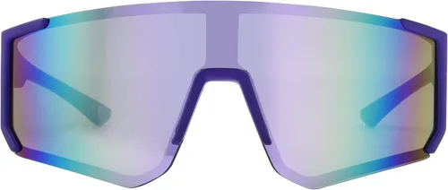 Vista 3 de Easton Gafas de sol deportivas Ghost Shield para mujer, color morado, 5.039 in, Púrpura
