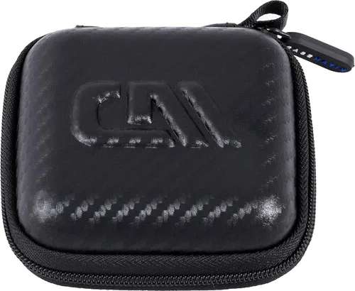 Vista 6 de CASEMATIX Mini funda de transporte para coche y auto, compatible con BlueDriver Bluetooth profesional OBDII OBD2 herramienta de escaneo Monitor Negro