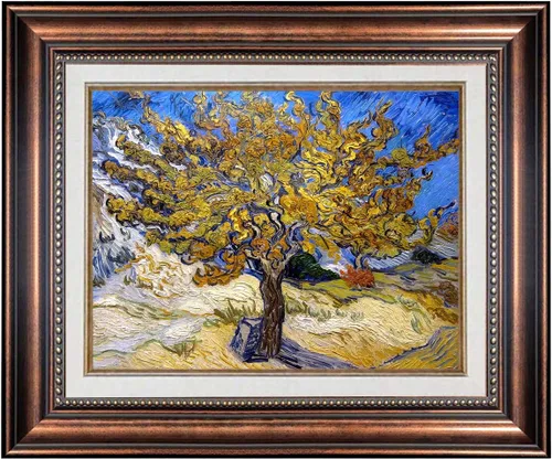 Vista 31 de ELITEAART- La noche estrellada por Vincent Van Gogh, pintura al óleo, reproducción de pintura al óleo, impresión en lienzo giclée, tamaño marcado