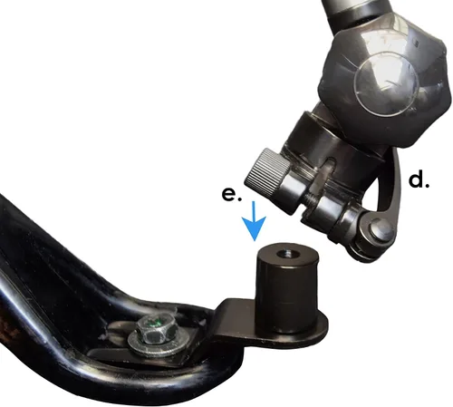 Vista 6 de Mobotron UTSM-01 Soporte estándar: Soporte universal para tableta/smartphone en el coche