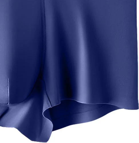Vista 3 de Calzoncillos tipo bóxer para hombre, de seda de hielo, de algodón, modal, sin costuras, sexy, transparente, paquete de 5