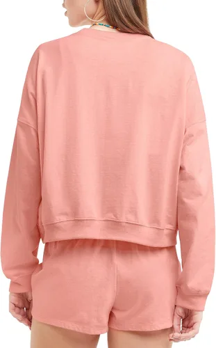 Vista 2 de Champion Sudadera, camiseta de peso medio con capucha para mujer, gráfico