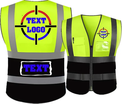 Vista 10 de Personalized High Reflective Safety Vest Custom Hi Vis Safety Vest Men Women Construction Workwear Security Vest