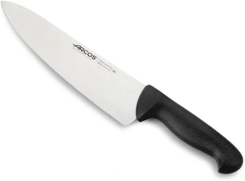 Vista 14 de Arcos Cuchillo de chef de acero inoxidable nitrum de 8 pulgadas y hoja de 7.874 in. Cuchillo de cocina profesional multiusos. Mango ergonómico