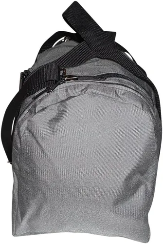 Vista 2 de Bolsa de lona triple grande con apertura en U, bolsillo frontal y dos compartimentos laterales, perfecta bolsa de cabina fabricada en Estados Unidos.