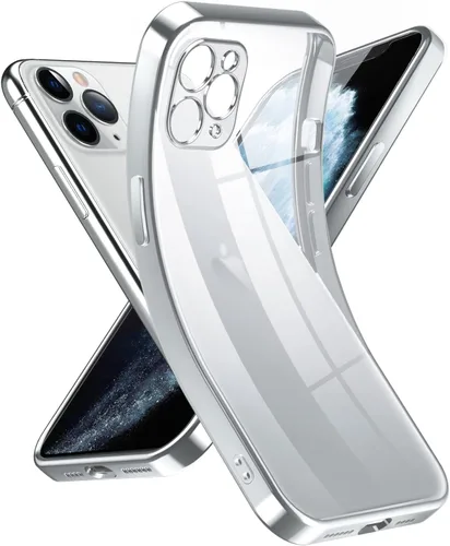 Vista 502 de Supdeal Funda cristalina transparente para iPhone 11, [No se amarillea] [Protección de la cámara] [Probado contra caídas de grado militar] Funda