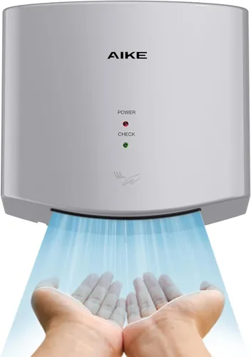 Vista 7 de AIKE Limpiador de aire compacto secador de manos 110V 1400W Negro (con enchufe de 2 pines) Modelo AK2630S