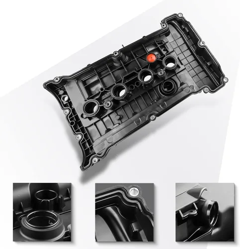 Vista 2 de MOSTPLUS 11127646555 11127585907 Compatible con cubierta de válvula de motor Mini Cooper 2007-2012 de 1.6L