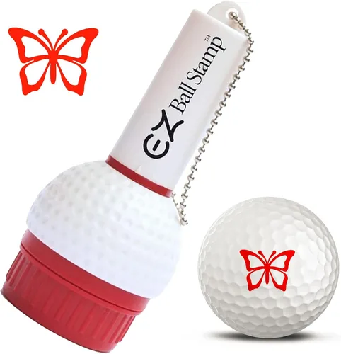 Vista 4 de EZBallStamp - Marcador para pelotas de golf (bomba negra)